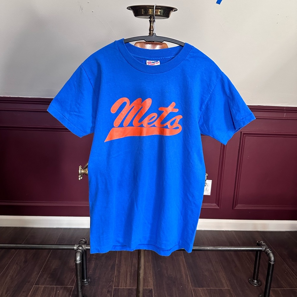 90s single stitch vintage New York Mets t-shirt blue MiUSA